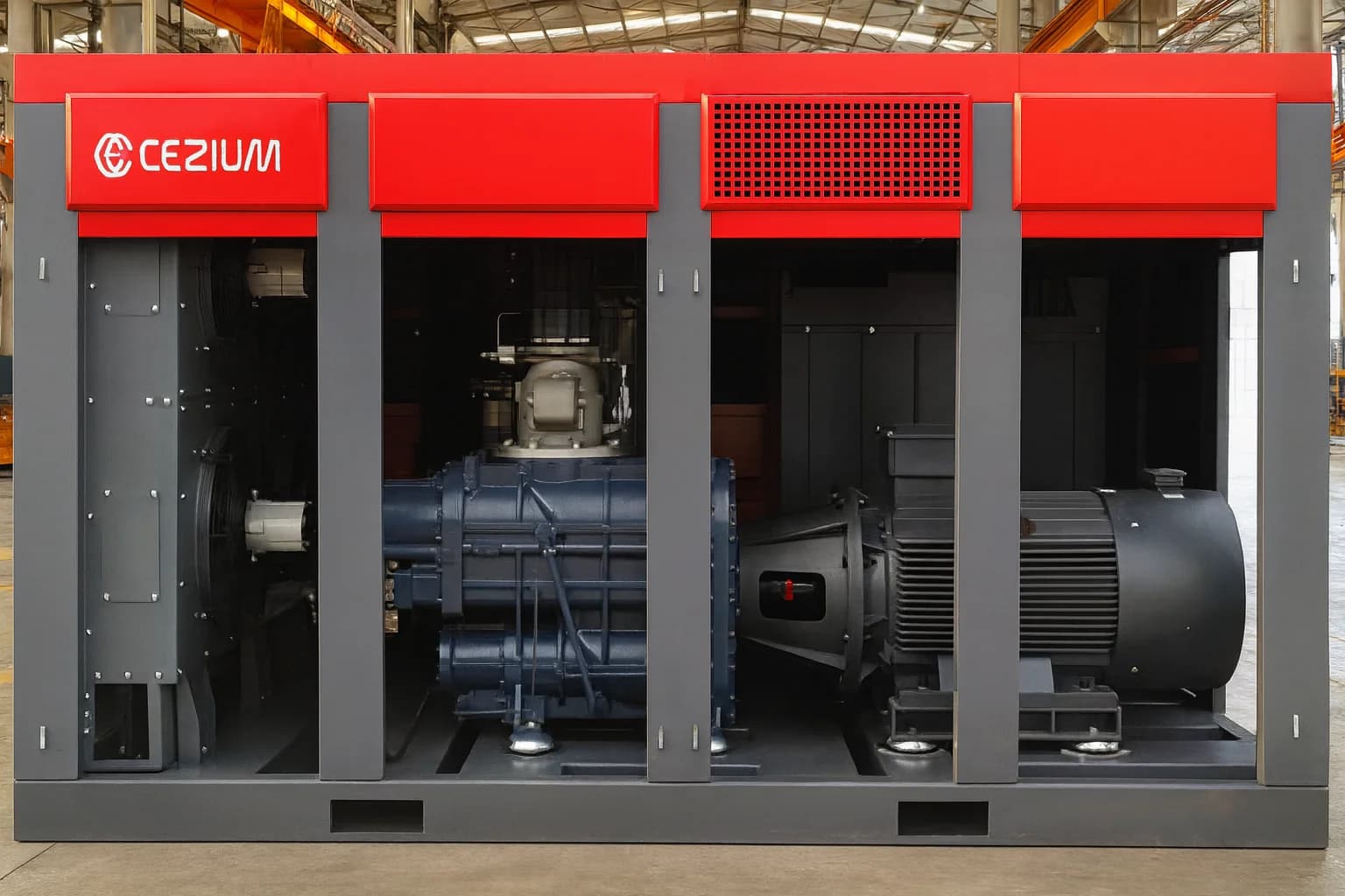 Compresseur bi-étagé 110 kW VSD