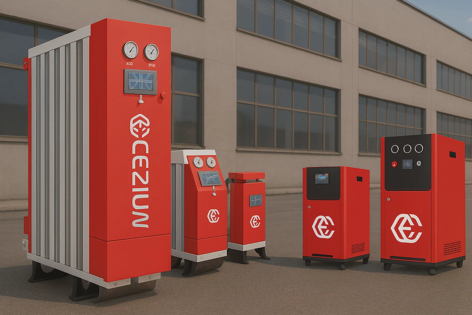 Sécheur adsorption compact (point d'usage) 2.46 m³/min